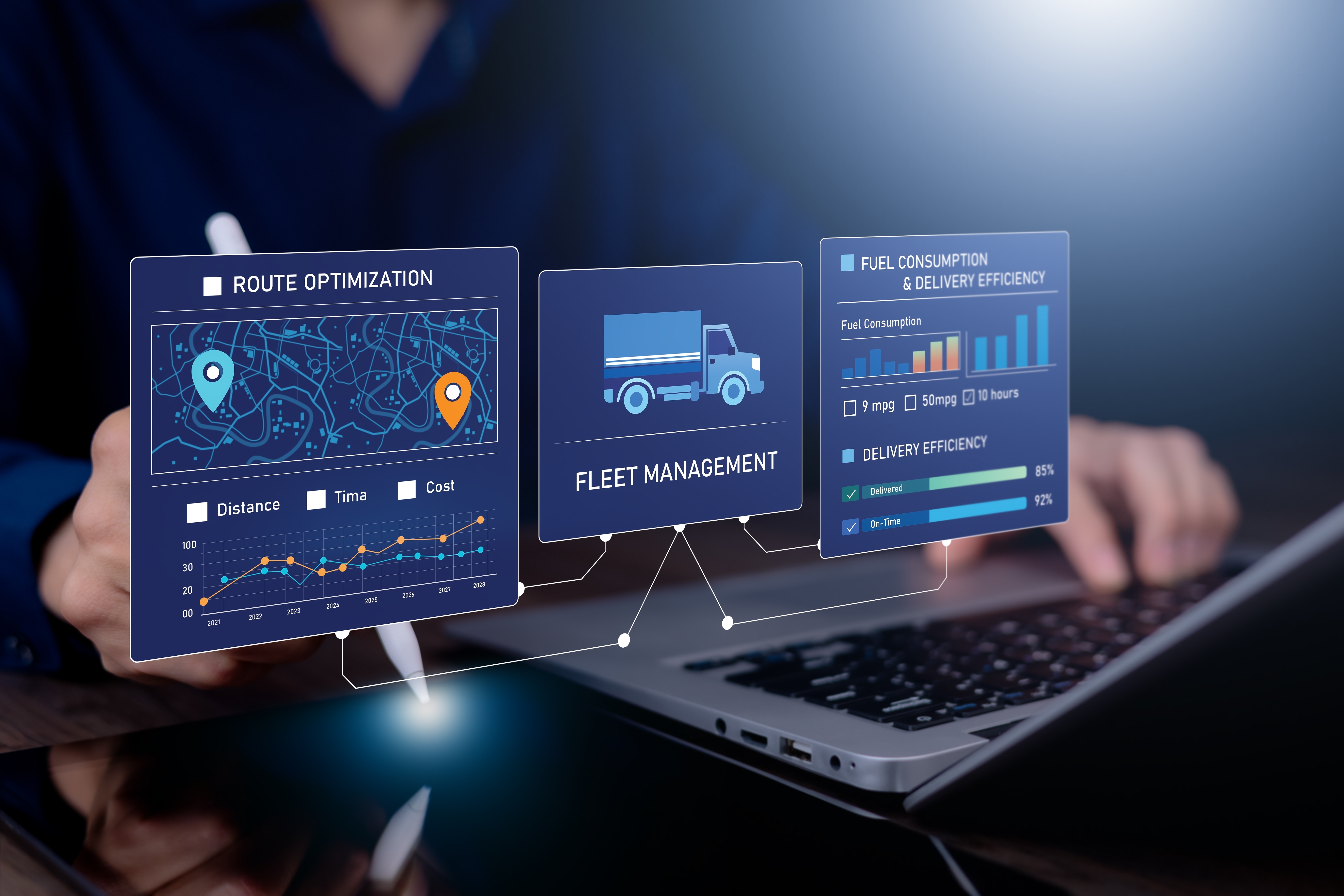 BHow Connected Devices are Reshaping Modern Fleet Operations